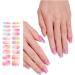 TQUXNGA Semi Cured Gels Nails Stickers Light Required Nails Polish Strips Gels Nail Strips Nails Decortions for Party Wedding Style11 - Buy Online on GoSupps.com