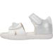Geox Baby Girl's White Sandal Alul B - Size 7 UK | Breathable Comfort for Little Feet - Buy Online on GoSupps.com