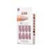 KISS Gel Fantasy 'Stick Together' Dark Pink Press-On Nails Kit with Mega Adhesive Tabs and Pink Gel Glue - Includes Manicure Stick, Mini File, and 28 Fake Nails - Buy Online on GoSupps.com
