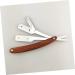 Manual Rapids Wood Libra Razor - Foldable Stainless Steel Straight Blade Shaving Tool for Men - Eco-friendly Bamboo Handle - 1 PC - Buy Online on GoSupps.com