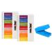 com-four 2x medication dispenser 7 days - BETTER READABLE - medication box (morning noon evening) - pill box - tablet box - weekly dispenser + tablet divider (alpine white)