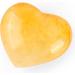 Artistone Citrine Crystal Heart Shape Worry Stone Hand Carved Pocket Gem Heart Stone Chakra Reiki Balancing for Yoga Collection Mental Healing Meditation Decor - Buy Online on GoSupps.com