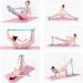 11-Loop Nitpicker Stretching Strap for Hamstring & Leg Flexibility | Elastic Exercise Band for Yoga & Stretching | Mat Carrying Straps Included - Buy Online on GoSupps.com