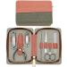 Hurromy Manicure Set 7 in 1 Professional Pedicure Portable Travel Nail Clipper Set Stainless Steel Professional Grooming Kit - Buy Online on GoSupps.com