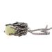 Oralgo's unique pendant Halenkette Dragonkette Luminous pearl pendant necklace natural stones charm clay chain accessories titanium steel