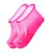 CORHAD 1 Pair Foot Bath Shoes Foot Bathing Shoes Foot Washing Shoes Foot Soak Shoes Foot Soak Bucket Boots Foot Bath Tool Foot Bath Boots Foot Soaking Shoes Foot Soaking Boots 26.3x11cm Rosy