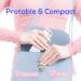 Torribala Pink YJ02 Eyelashes Curls Portable Small Electric Heated Eyelash Curler Long Lasting Electric Heated Comb Makeup Tool - Buy Online on GoSupps.com