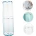 Beavorty Travel Toothpaste Holder & Toothbrush Storage Case - Blue Washing Cup 20.8x6.8cm for Outdoor Use - Buy Online on GoSupps.com