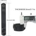 DONGKER Leather Belt Keeper - 1/2/4 Pieces Tactical Belt Holder for 2-2.25 Inch Police Belts | Secure & Durable - Buy Online on GoSupps.com