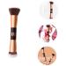 DOITOOL 1pc Double-ended Makeup Brush Wooden Beauty Products Face Miss - Buy Online on GoSupps.com