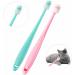 2 Pack Small Dog & Cat Toothbrush 360 Degree Soft Silicone Pet Toothbrush Cat Dental Care Dog Oral Hygiene Deep Clean Pet Teeth Cleaning Kit - Buy Online on GoSupps.com