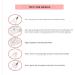 Lizusidtsy 5Pcs NFC Flash Nail Sticker LED Bare Chip Intelligent Luminous Nail Lamp Nail Sticker Enhancement Dark Blue - Buy Online on GoSupps.com