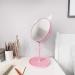 Louphee Cute Cat Ears Desk Mirror - Kawaii Vanity Mirror for Bathroom or Bedroom in Pink - Buy Online on GoSupps.com