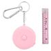 Edtape 2PCS Measuring Tape for Body,Soft Tape Measure for Body Sewing Fabric Tailor Cloth Craft Measurement Tape,72 Inch/1.8M Pink Keychain Retractable Dual Sided Measure Tape Set