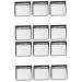 Beavorty Eyeshadow Palette 120 PCS square magnets empty pans for eyeshadow empty eyeshadow tin pan sample makeup round Mx2pcs As Shownx2pcs
