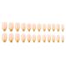Durable Marbled Polka Dot Leopard Print Nails Long-lasting Fake with Shine Lightweight European Ins Style False for Women 1 J