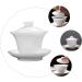 Alipis 1 Set Household Ceramics Coffee Drinking Tea Kung Saucer Office Retro Chinese Kitchen Style Home - Buy Online on GoSupps.com