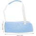 SOESFOUFU Children's Arm Sling Arm Sling for Elbow Injury Shoulder Immobilizer Sling Arm Brace Wrist Sling Net 50X27CM Sky-blue - Buy Online on GoSupps.com