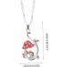 Yardenfun Frog Necklace Choker Necklaces for Women Princess Pendant Chocker Necklace for Women Mushroom Amulet - Buy Online on GoSupps.com