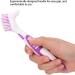Portable Denture Cleaning Brush - 2pcs Double Sided Brush with Multi-Layered Bristles - Buy Online on GoSupps.com