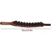 Massage Sticks | Wooden 3-Row Tool with 31 Beads for Muscle Relaxation | International Shipping - Buy Online on GoSupps.com