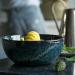 Creative Japanese Style Fruit Bowl Soup Bowl 2300ml Large Salad Bowl Gradient Blue Ceramic Tableware Kitchenware - Buy Online on GoSupps.com