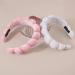 Qearl Spa Puffy Headband for Women 2 Pack - Soft Sponge Headbands for Skincare, Makeup Removal, Shower - Hair Accessory Set - Buy Online on GoSupps.com
