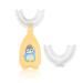 Kids U Shaped Toothbrush Cute Silicone Manual U Shaped Toothbrush Kids 360 Oral Teeth Cleaning Three Sided Toothbrush for Kids Toothbrushes U Shape