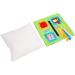 Dementia Activity Pillow Various Levels of Difficulty Motor Skills Development Zipper Multicolor Sensory Activity Pillow for Elderly for Travel - Buy Online on GoSupps.com