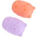 Makeup Sponge Holder Ventilating Cute Makeup Sponge Travel Bag Soft Sanitation for Makeup Accessories (Light Orange Purple) - Buy Online on GoSupps.com