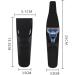 1 Pack Razor Case Silicone Waterproof Razor Holder Shaver Case Portable Travel Razor Proector Case Travel Razor Organizer Cover for Travel Black - Buy Online on GoSupps.com