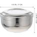 Fomiyes Stainless Steel Shaving Bowl for Men | Deep Size Shaver Foam Mug for Home & Hairdresser | Durable Metal Shaving Soap Bowl - International Shipping - Buy Online on GoSupps.com