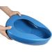 Daletu Bed Pan for Women - Comfortable & Durable PP Plastic Urinal Ideal for Seniors & Bedridden Blue Bedpan for Easy Excretion - Buy Online on GoSupps.com
