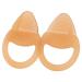 Baby Teething Toys for Baby 0-6 Months  6-12 Months  Silicone Baby Teethers  Seposeve Professional Baby Gum for Boys & Girls  BPA-Free  Soft Particle/Striped Style  Easy to Clean. (2 Brown)