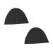 minkissy 1 Pair Sneaker Heel Stickers Shoe Heel Pad Heel Heel Pads Foot Care Protector Heel Cushion Pads Black 11.5x0.4cm