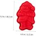 Ciieeo 4 Pcs Baking Mold Silicone Molds Christmas Fondant Molds Baking Silicone Mold Self Made Cake Mold 18.2X11.5X3CMx2pcs As Shownx2pcs - Buy Online on GoSupps.com