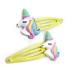 Unicorn Snap Hair Clips 6Pcs | Girls Toddlers Kids Hair Accessories | Unicorn Party Birthday Gift - Buy Online on GoSupps.com