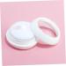 POPETPOP 2ensembles Bo te Poudre Portable Pratique Avec Poup e Poudre Conteneur Pour Cosm tique Pour Maquillage Pochettes 6.2x6.2cmx2pcs blancx2pcs - Buy Online on GoSupps.com