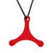 Yuanshenortey Baby Teething Ring - Safe Silicone Sensory Chew Toy Necklace for Autism & Teething Relief - Buy Online on GoSupps.com