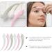 Beavorty 6-Piece Meniscus Anti-Scratch Eyebrow Trimmer Set - Stainless Steel Face Hair Removal for Women | Eyebrow Cutter & Raspers - Perfect Cosmetics Tool - Buy Online on GoSupps.com