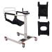 Portable Transfer Lifter Patient Lifts Home Use Lift Wheelchair for Home Lift Aid Multi-Function Lift Easy Transfer to Toilet and Bathroom with Removable Cushion