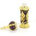 Shenzhao Empty Refillable Perfume Bottle for Perfumes & Essential Oils 12ML (Purple) - Buy Online on GoSupps.com