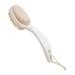 Dtaigou Foot Brush and Pumice Stone | Multifunctional Pumice Stone 2 in 1 Foot Care Tools Comfortable Anti-Slip Bathroom Accessories Gentle Callus Remover for Feet Pumice Stone for Feet White