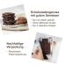 Makri Bio Dattel Chocolate - Vegan Fair Trade No Refined Sugar Sweetened with Dates - 5 Plates Lemon 57% - Buy Online on GoSupps.com