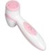 Electric Facial Cleanser Portable Electric Facial Scrubber Rechargeable Silicone Brush Skin-Friendly Deep Cleansing for Travel - Buy Online on GoSupps.com