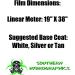 Southern Hydrographics Anime Bomb Water Transfer Printing Film Kit - 6 oz Activator - Linear Meter - Buy Online on GoSupps.com