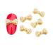 10pcs 3D Nail Art Crystal Rhinestone Bow Big Gems Charms for Nail Art Decoration Jewelry Sparkle Craft DIY Beads (#3035 10pcs)