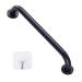 16 Inch Stainless Steel Shower Grab Bar,ZUEXT Oil Rubbed Black Shower Handle,Bathroom Balance Bar,Safety Hand Rail Support Bar for Handicap Elderly Injury,Senior Assist Bar,Wall Concealed Mount Handle 16 inch oil rubbed stainless steel