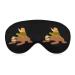 Slow Turtle and Snail Riding Sloth Sleep Mask Eye Cover for Sleeping Blindfold with Adjustable Strap Blocks Light Night Travel Nap for Men Women
