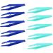 Beaupretty 30-Pack Tinker Tweezers for Pearl Accessories & Eyelash Extensions | Precision Handicraft Tools in Blue & Pink - Buy Online on GoSupps.com